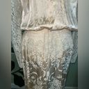 Jessica McClintock 1980’s vintage  Lace Cocktail Bridal Dress Photo 6