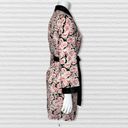 Oscar de la Renta  Pink Label Floral Robe Photo 2