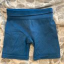 JoyLab Blue Ribbed Bike Short Photo 0