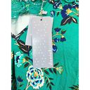 Daniel Rainn NWT  Blouse Tank Top Shirt Green Floral Open Back Size XXL Photo 5