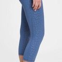 Gap blue leopard print capri leggings Photo 6