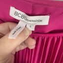 BCBGeneration  Pleated Popover Mini Dress in Pink Size S Photo 8