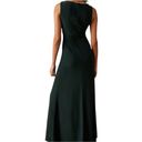 BHLDN  Cortine Long Gown Dress - Forest Green Size 6 NWOT Photo 3