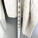 ALLSAINTS  Gray Teko Knit Asymmetrical Waterfall Open Front Cardigan 4 Photo 3