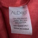 Alexis  Coretti Blouson Top Flounce Hem Printed Mini Dress Women’s Size M Photo 10