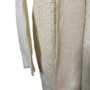 Joie NWT  Womens‎ Cream Open Front Cable Knitted Cardigan Sweater Size Medium Photo 6