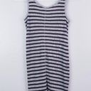 Vince  Striped Ribbed Heathered Tank Top Photo 5