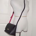 Kate Spade  New York Madie Putnam Drive Leather Crossbody Bag Black and Hot Pink Photo 1