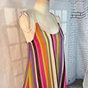 Anama USA Anama colorful striped knit braided strap sundress size small Photo 1