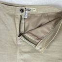 Billabong  Vintage Suede Leather A Line Skirt Taupe Tan Juniors 7 Photo 5