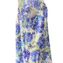 Oscar de la Renta Short sleeve floral Satin and lace nightgown by  Size large Photo 1