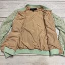 Victoria Beckham for Target Sage Mint Green Lace Bomber Jacket Size Small Photo 10