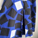 Lane Bryant  Skirt Womens Size 24 Pleated Graphic Color Block Knee Multicolor Photo 3