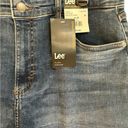 Lee  Women's Heritage High Rise Flare Jean with Raw Hem Size 16M NWT Photo 2