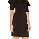 Amanda Uprichard  Sia Mini Dress in Black sz P Photo 0