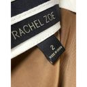 Rachel Zoe  Size 2 Plaid Mini Skirt Pleated Brown, Navy, White Preppy Wool Blend Photo 3