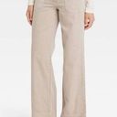 Universal Threads Women's High-Rise Wide Leg Jeans - Universal Thread Khaki 6 Short Photo 0