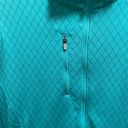 Peter Millar  Women's Lagoon Diamond Quilt Full Zip Size Small Photo 2