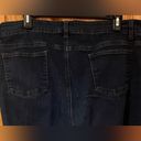 Eileen Fisher  Organic Cotton Straight Leg Ankle Blue Denim Stretch Jeans Size 16 Photo 5