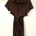 Charlotte Russe Cutout Chocolate Mini Dress Photo 1