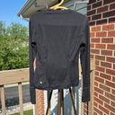 Lululemon  Close to Crossing Long Sleeve *Rulu Black Women's 6 Photo 3