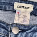 L'Agence L’AGENCE Margot Skinny High Rise Super Stretch Light Vintage Wash Jeans size 28 Photo 9