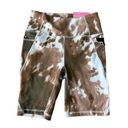 Gottex  Brown White Printed Bike Shorts Sz XS NEW Photo 0