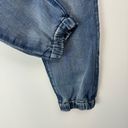 American Eagle  Denim Jogger Pants Sz 0 Super Stretch Jeans Ankle Cuff Photo 6