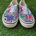 Vans ComfyCush Slip-On Autism Awareness Collection Floral Checkerboard Size 9.5 Photo 4