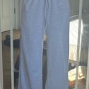 Grey Wide Leg sweatpants Gray Photo 0