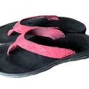 Olukai  Women’s Obama Flip Flop Sandal in Paradise Pink w/ Fabric Lining Size 10 Photo 0