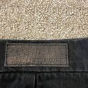 Zadig & Voltaire  Juny Used Black Denim Cut Off Skirt Photo 2