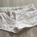 Aeropostale Jean Shorts White Size XS Photo 0