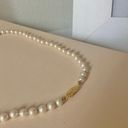 American Vintage Vintage “Britta” Pink Pearl Necklace 16.5” Pearlescent Classic Soft Pastel Femme Photo 3