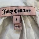 Juicy Couture Y2K  Skirt White Tiered Mini Prairie Coastal Cowgirl Cotton Size 6 Photo 8