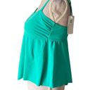 Beachsissi  Ruffle Hem Cross Front Tankini Teal XL New Photo 4