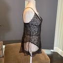 DKNY  Shapewear Teddy Romper Lace Black Adjustable Straps Size L NWT Photo 2