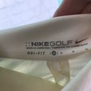 Nike  Golf Size Medium Cream w/gray geometric ombré designs EUC Photo 5