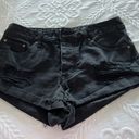 Forever 21 Low Rise Black Jean Shorts Photo 1