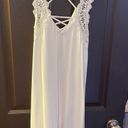 Charlotte Russe White Flowy Dress Photo 0