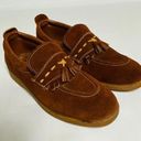 Rusty Vintage Rare 70s Skateboards Made in Spain   Suede Tassels Shoes Sz 10 Photo 0