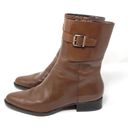 Ralph Lauren LAUREN by  brown leather booties Photo 1