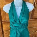 DKNY  Green Dress Emerald Malachite S NWT ribcage bias cut Y2K Photo 1