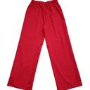 Lulus  Pants Womens Large Red High Waisted Trouser Wide Leg Pockets Office Photo 13