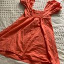 Wild Fable Coral Babydoll Style Dress Photo 3