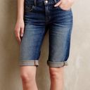 J Brand  Cuffed Demin Bermuda Shorts Size 26 Photo 1