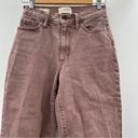 Universal Threads Universal Thread Vintage Straight High Rise Muted Brick Red Jeans Size 0/25a Photo 1