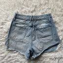 Good American Jean Shorts Light Wash Size 4 Photo 7