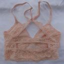 Xhilaration Peach Lace Bralette Photo 3