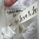 For Love & Lemons Bustier Lace Halter Tie Tulle Mini Gown White XS Bridal Photo 8